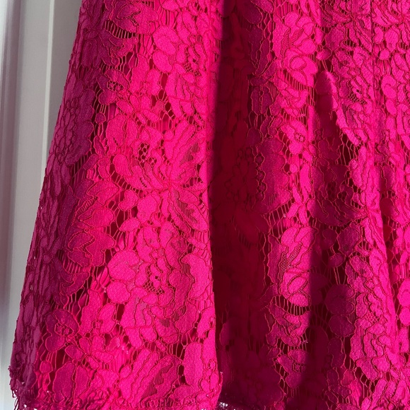 Pink lace dress, great condition and beautiful color! - Picture 2 of 5